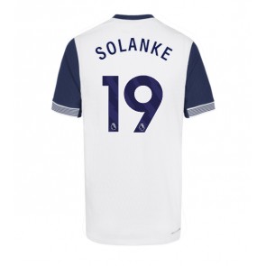 Tottenham Hotspur Dominic Solanke #19 Hjemmebanetrøje 2024-25 Kort ærmer